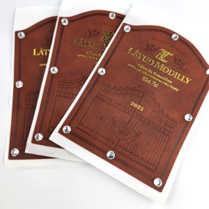 Custom Wine Bottle Ingredient Information Stickers - Self-Adhesive Labels for