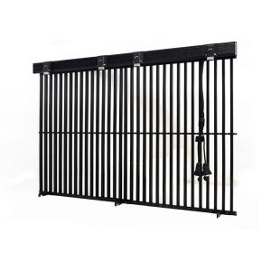 Outdoor Flexible Transparent LED Screen Curtain Mesh SMD3535 1920hz