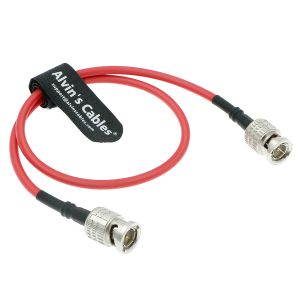 12G SDI Cable BNC Male To Male Cable For RED Komodo / Atomos Monitor Flexible