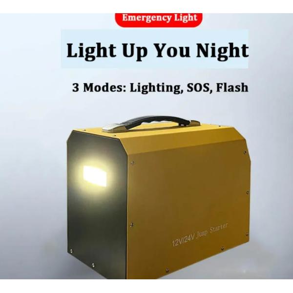 12V 24V Car Jump Starter Power Bank Lithium Car Battery Charger Portable