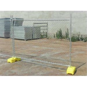 chain link temporary construction fence panels 6FT X 10F Mesh 2 3/8 " x 2 3/8" (