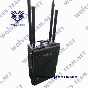 High Power UHF VHF Portable Signal Jammer WiFi GPS GSM IED Bomb
