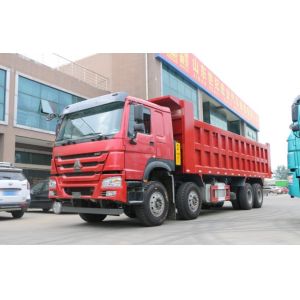 China Howo 12 Tyres 8x4 Used Dump Truck Used Hand Dump Trucks With Diesel Fuel on sale