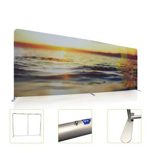 20 Ft Exhibition Stand Backdrop , Convention Booth Displays Long Durability Full