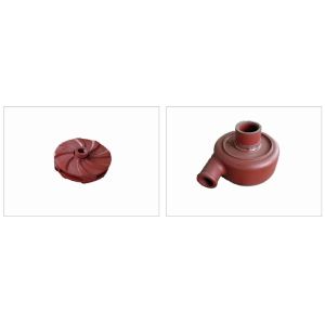 8/6E Slurry Pump Impeller R08 R26 Natural Rubber Impeller