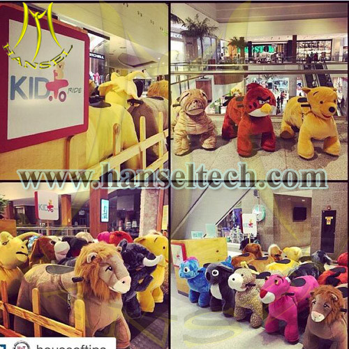 Hansel animals rides for kids in mall and china amusement park rides