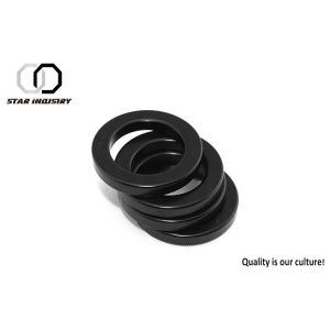 Black Radial Magnets , Strongest Neodymium Ring Magnets High Durability