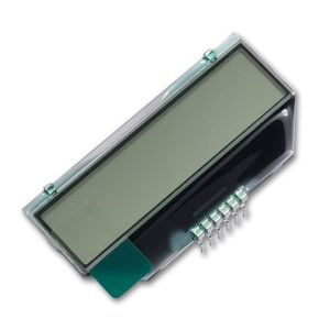 3V Custom Segment Lcd Module , TN 7 Segment Lcd 42x10.5mm ML1001-2U Driver