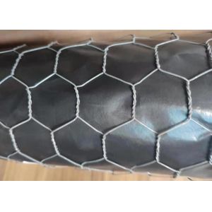 Low Carbon Steel 200g/M2 Hexagonal Wire Mesh Electro Galvanizing Zinc Plating