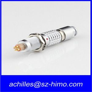 4pin Equivalent to lemo push pull connector FGG EGG Series B connector with self