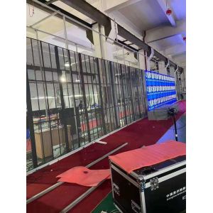 High Refresh Rate Transparent Glass Display , Advertising Transparent LED Screen