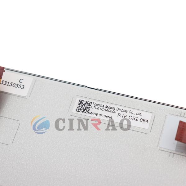 Toshiba 6.1 Inch LT061CA40000 TFT LCD Module / Automotive LCD Screen Panel