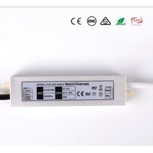 Cheap 20W Lightweight Waterproof Electronic LED Driver Power Supply 132x30x20mm for sale