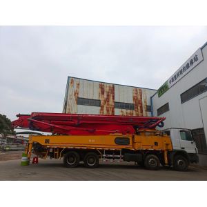 Used Conditioni 56m Concrete Pump Putzmeister with Hydraulic Machining Process