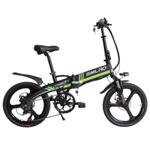 Smlro Electric Bike 20in 19MPH Max Speed 6061Alu Frame With 350W Motor