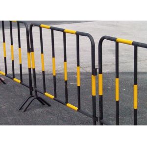 Galvanized Temporary Construction Fence Movable Traffic Control Barrier Fence