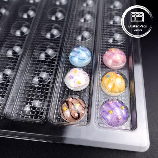 Quality Personalized PET Candy and Chocolate Truffles Packaging Customized for Your Treats wholesale