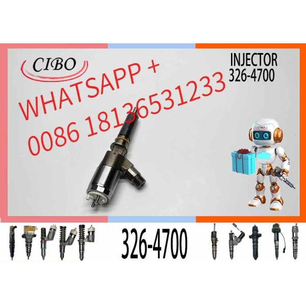 BLSH Parts 10R 7675 Fuel Injector 3264700 326-4700 for C6 C6.4 Engine 320D