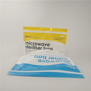 Glossy Stand Up Pouch Monthly Cup Sterilization Baby Food Packaging Bag