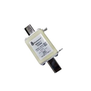 DC50KA Mini Car Blade Fuses , Energy Storage System White Ceramic Fuse