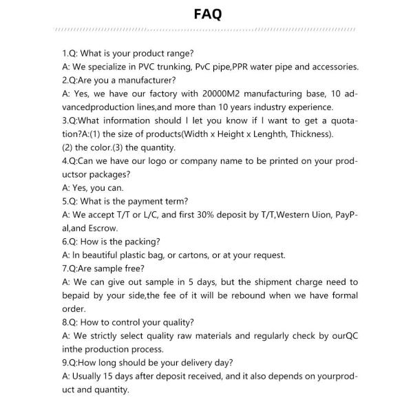Plastic Wire Channel PVC Wire Raceway Trunking PVC Profiles J Channel PVC Protective Duct