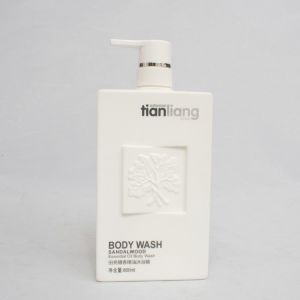 Cheap PE Shampoo Bottle-66 with pump for sale