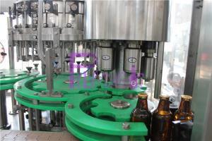Cheap PLC Japanese Beer Bottling Equipment For Glass Bottle Pull Ring Cap for sale