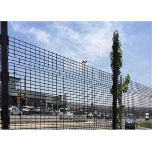Hot dipped Galvanized 358 wire Fence Panels 2200mm/2300mm x 2515mm width Mesh 12