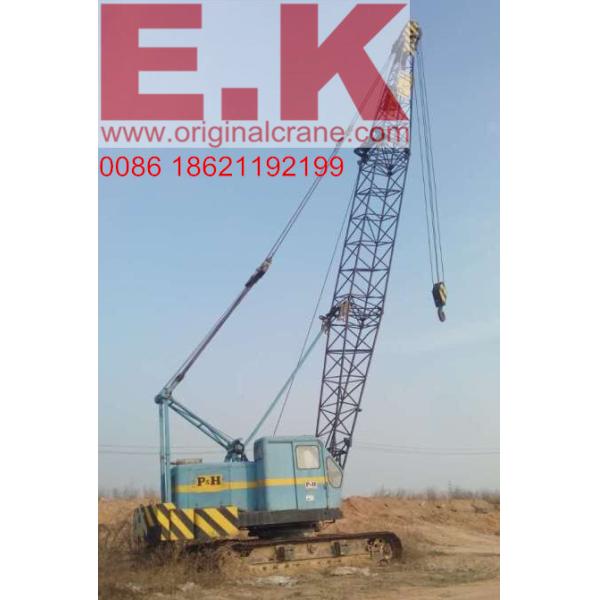 Quality 40ton crawler crane Lattice boom crawler crane P&H Japanese brand Good condition cheap pri wholesale
