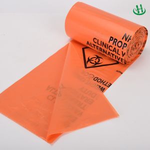 Directly 30 Gallon Biohazard Waste Disposal Bags Trash Poly Bags With Security
