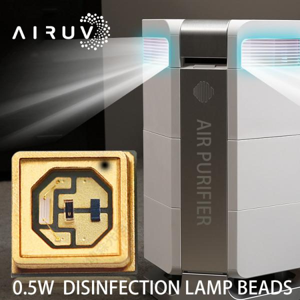 High Power SMD 3535 UVC LED 270NM 280NM 0.5W UVC LED Chip For Air Water