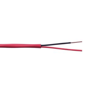 18AWG Shielded Fire Alarm Cable FPLR-CL2R Solid Bare Copper UL Standard