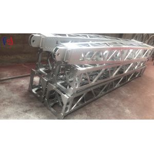 Heavy Duty Inner Suspended Lattice Gin Pole For Transmission Tower Construction