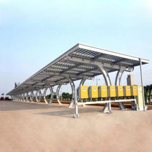 Cheap Full Assembled Solar Carport Steel Carport Shelter for House Solar Energy Bracket for sale