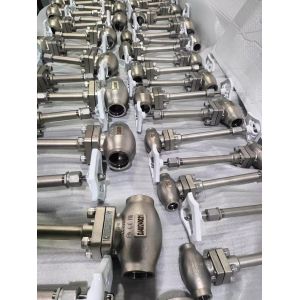 Cryogenic Globe Valve with 5.0Mpa Maximum Pressure CF8/CF3 Valve Body and DJ61F