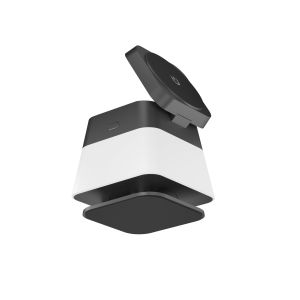 4-in-1 Wireless Charger For Apple Devices With Rotational Body & Foldable Top