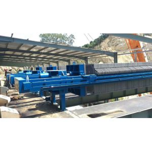 Stable Operation Manual Pull Plate Hydraulic Recessed Filter Press