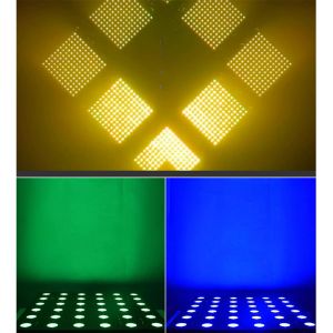 36x 3W Matrix Full Color Matrix Light Led Disco Bar Atmosphere Matrix Panel