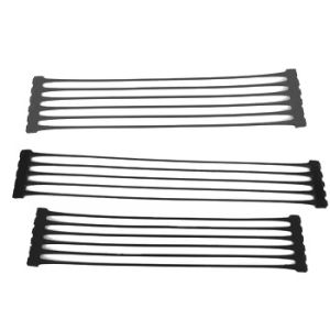 120KN Plastic HDPE Uniaxial Geogrid High Strength Soil Reinforcement Solution