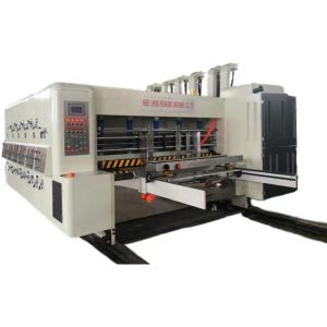 Cheap Carton Paper Forming Machine with Long Service Life and Color Corrugated Box Printing for sale