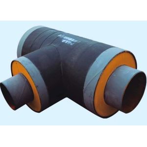 8mm Ptfe 454degree Working Temperature Pre Insulated Pipe Fittings