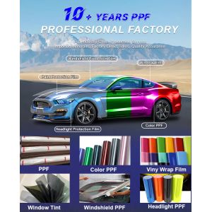 8.5mil Self Healing PPF Paint Protection Film USA Nano Ceramic TPH TPU Clear Car
