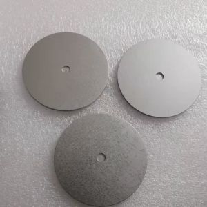 PVD Suitable Molybdenum Disc polished surface made by moly powder