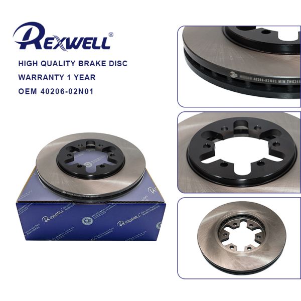 Quality 40206-02N01 40206-02N00 40206-09G00 40206-09G03 40206-05N26 Disc Brake Rotor for Nissan Urvan E24 Pickup NP300 TD23 TD27 wholesale