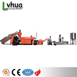 Industrial Plastic Waste Recycling Machine PP PE Wet Film Reprocess Customized Color