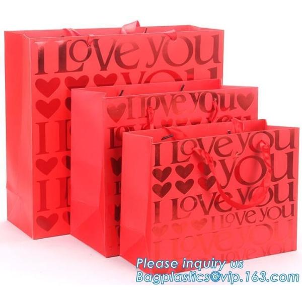 Quality Aper Kraft Bag Luxury Custom Promotional Paper Bag, Flower Paper Shopping Bag With Logo And Ribbon Handle wholesale