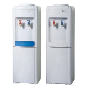 Compressor hot cold water cooler with storage cabinet by ABS and cold rolled