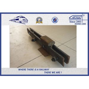 Track Railway Fish Plate Plain / Oxide Black for Standard Steel Rail