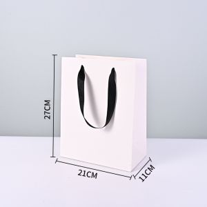 Custom Printed Paper Bags Customized Custom Order CMYK Surface Printing