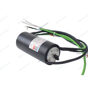 Low Temperature Integrate RF Rotary Joint Slip Ring With 1000M Ethernet Signal